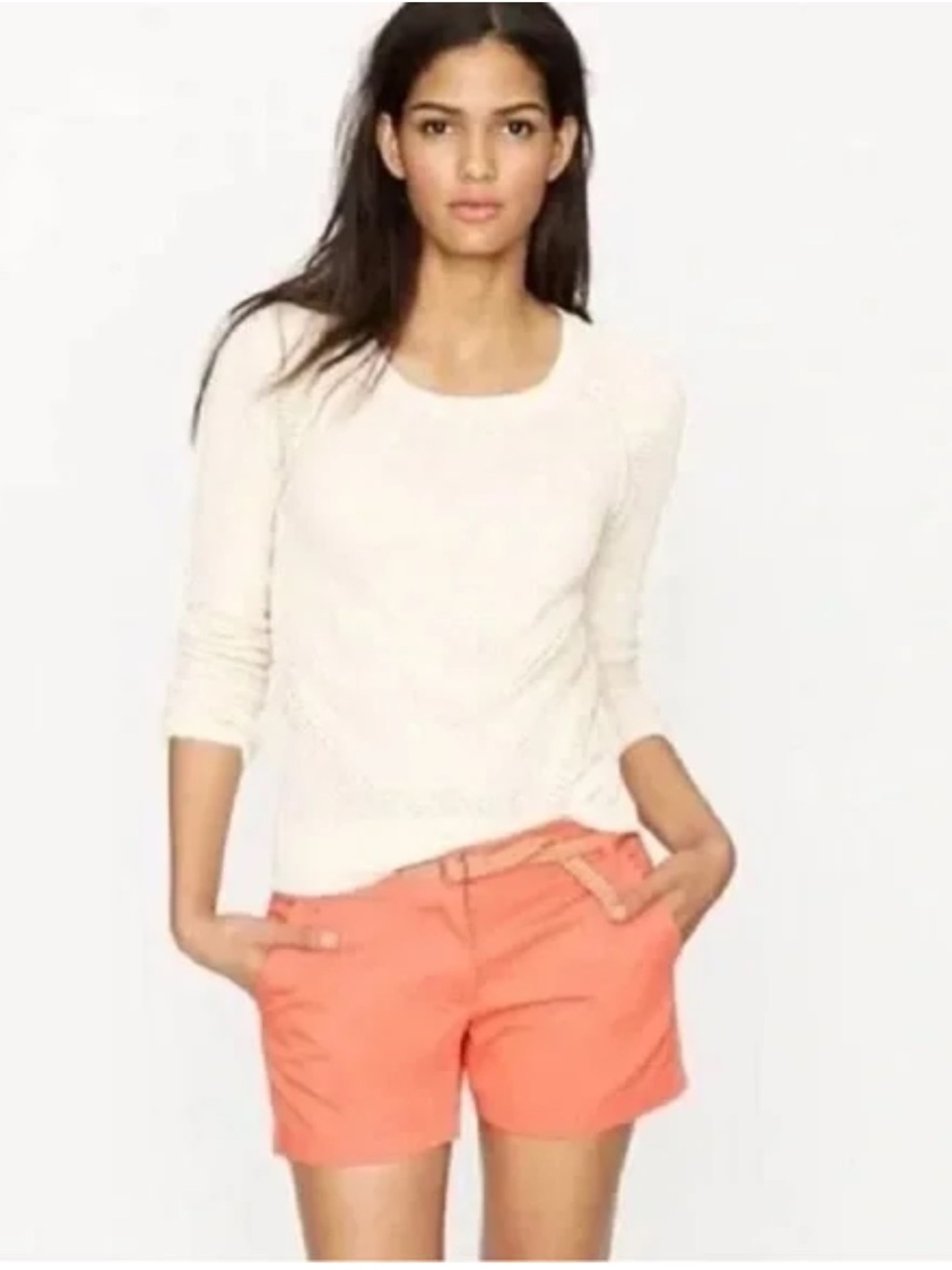 Jcrew Chino Style Cotton Shorts